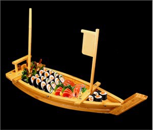 Leseni čoln za suši