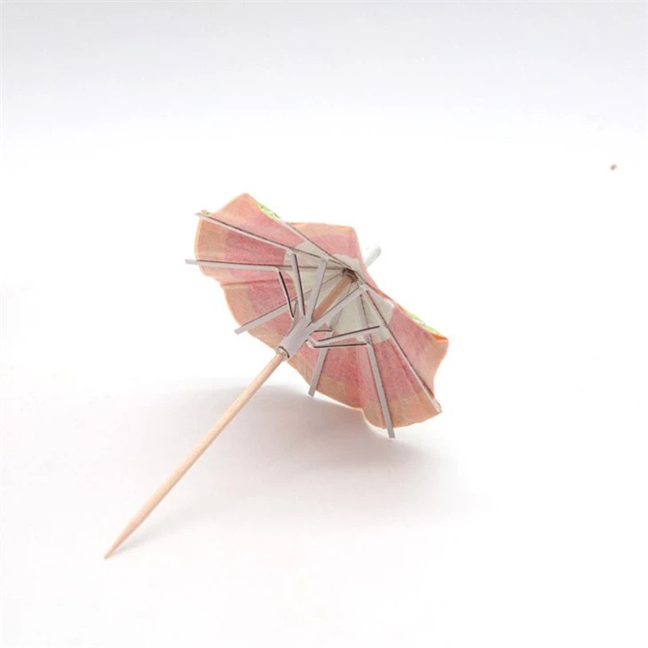 ESTICK Christmas Umbrella Toothpicks
